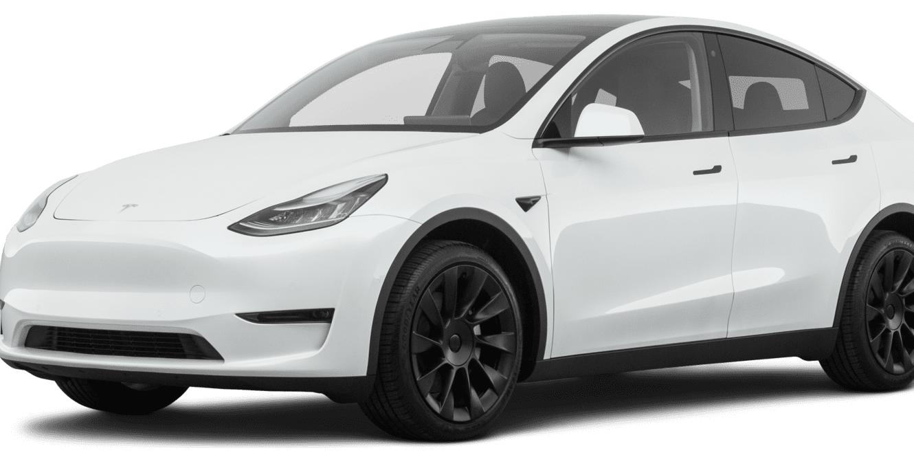 TESLA MODEL Y 2021 5YJYGDEEXMF075936 image